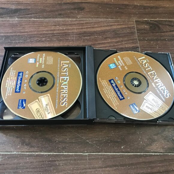 The Last Express Big Box *MISSING MANUAL* Broderbund CD ROM Windows 95 Retro 90s - Picture 10 of 16